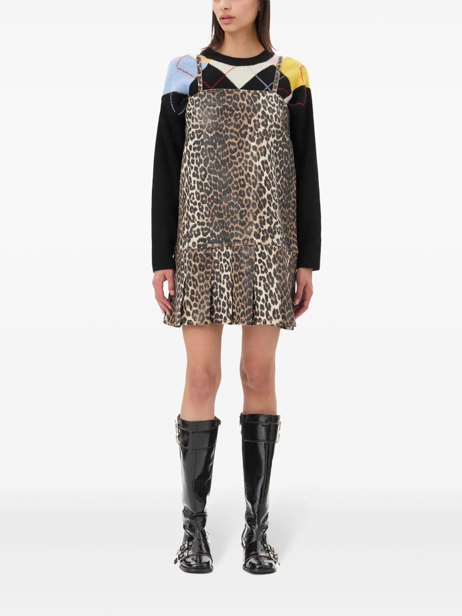 Rochie de zi Ganni maro - Img 2