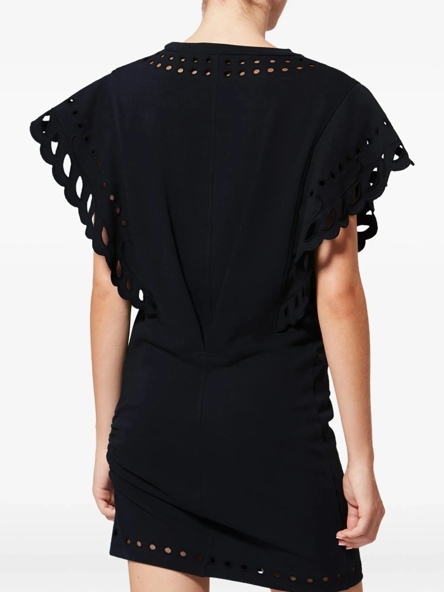 Rochie de zi ISABEL MARANT ETOILE neagra - Img 4