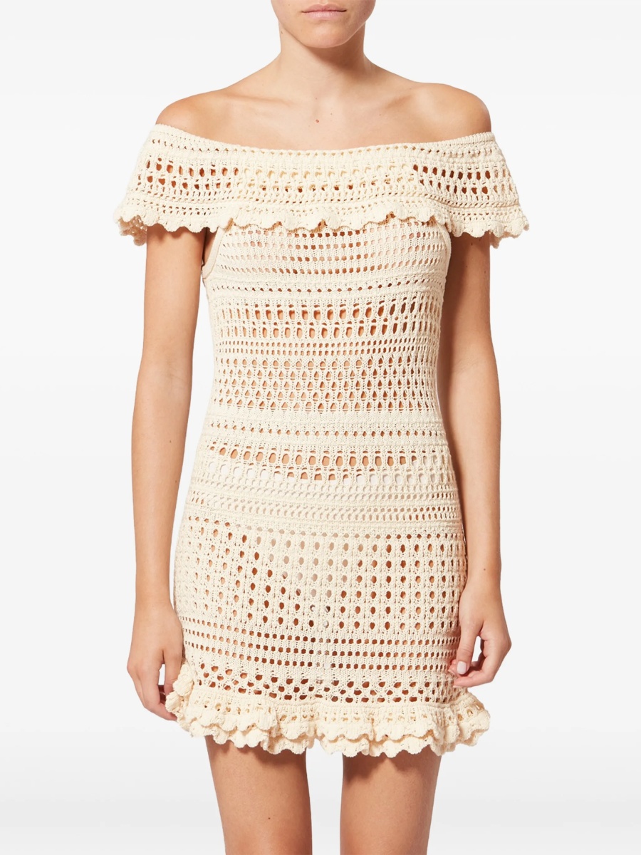 Rochie de zi ISABEL MARANT ETOILE neutra - Img 3