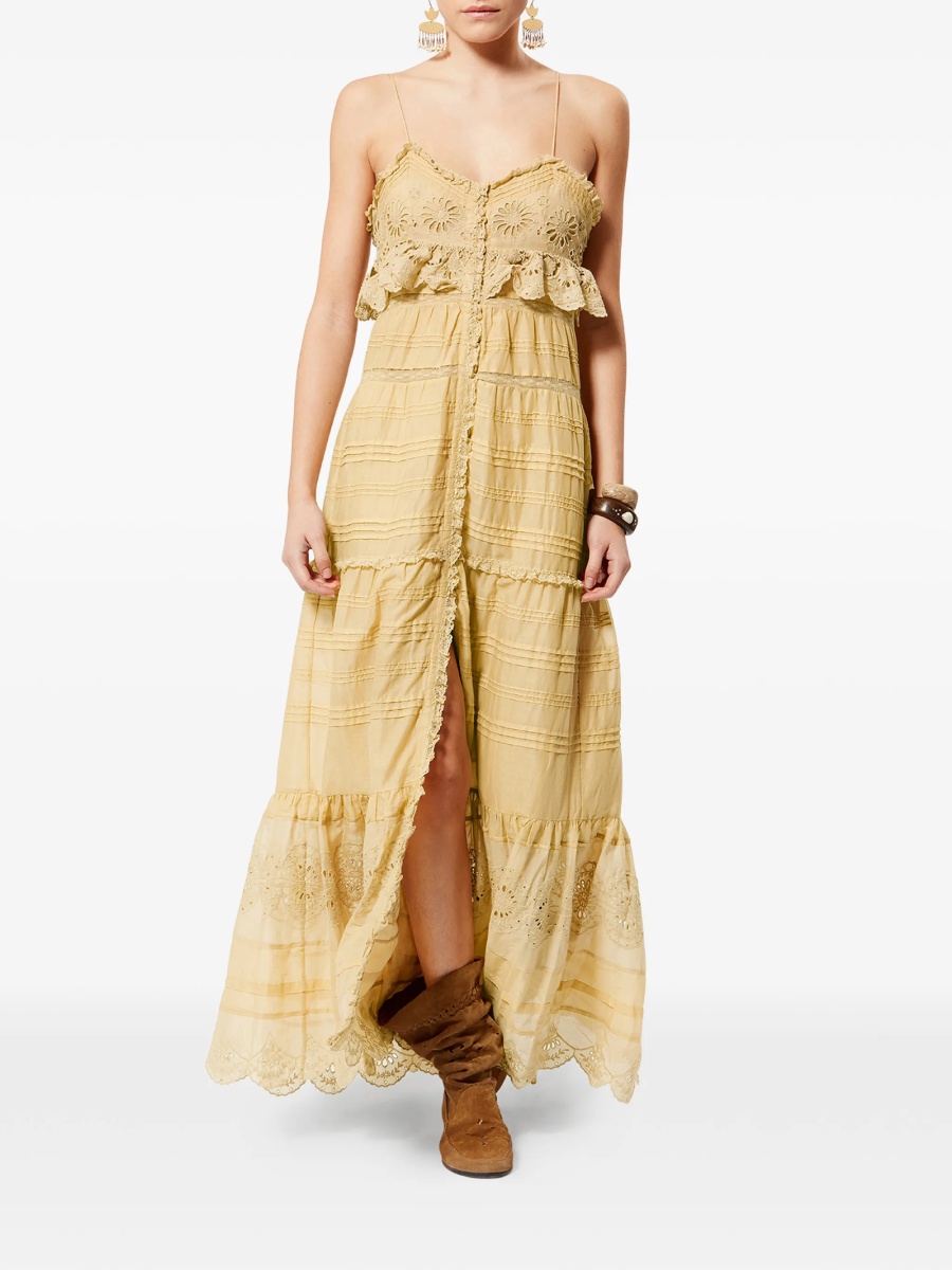 Rochie de zi ISABEL MARANT ETOILE neutra - Img 2