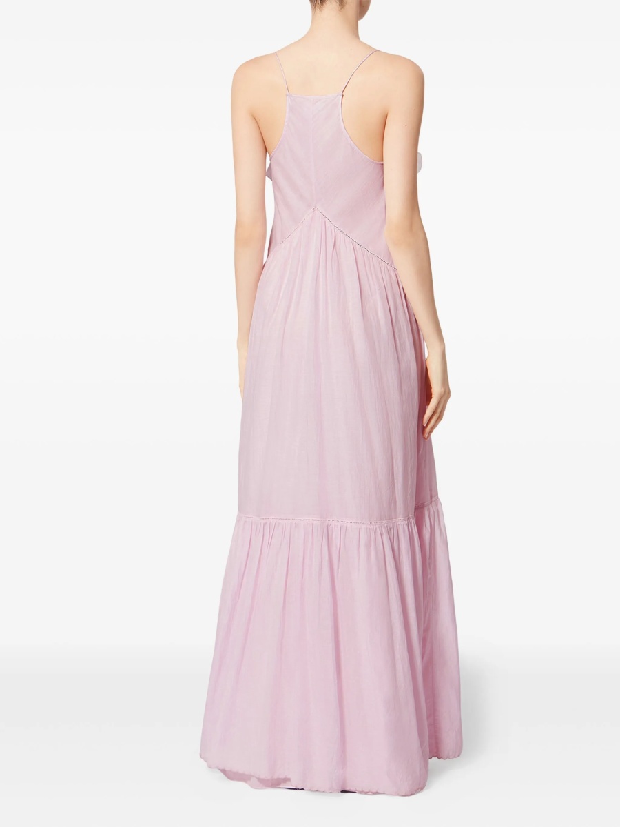 Rochie de zi ISABEL MARANT ETOILE roz - Img 4