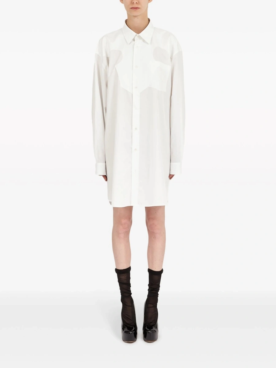 Rochie de zi Maison Margiela alba - Img 2