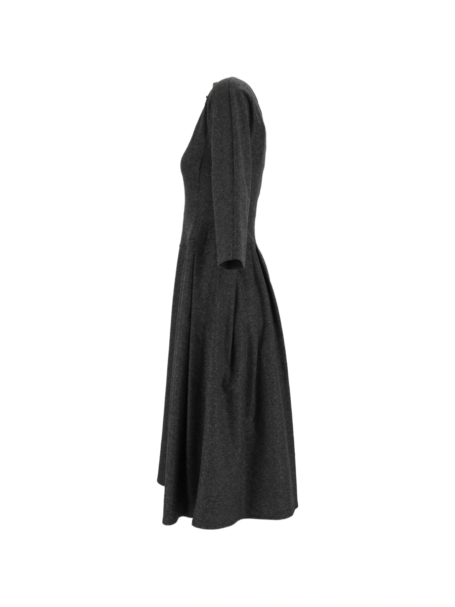 Rochie de zi Max Mara gri - Img 3