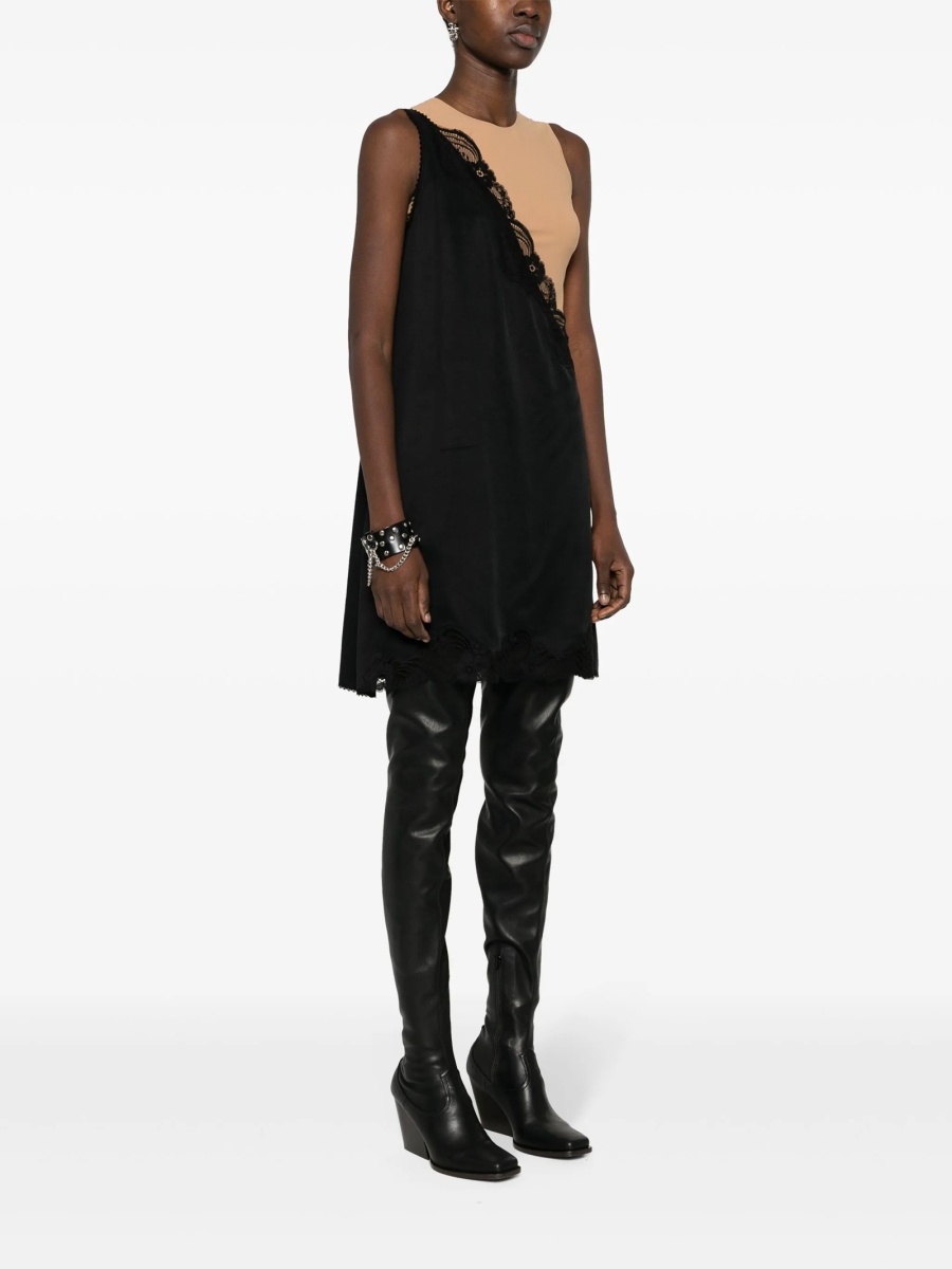 Rochie de zi MM6 Maison Margiela neagra - Img 3