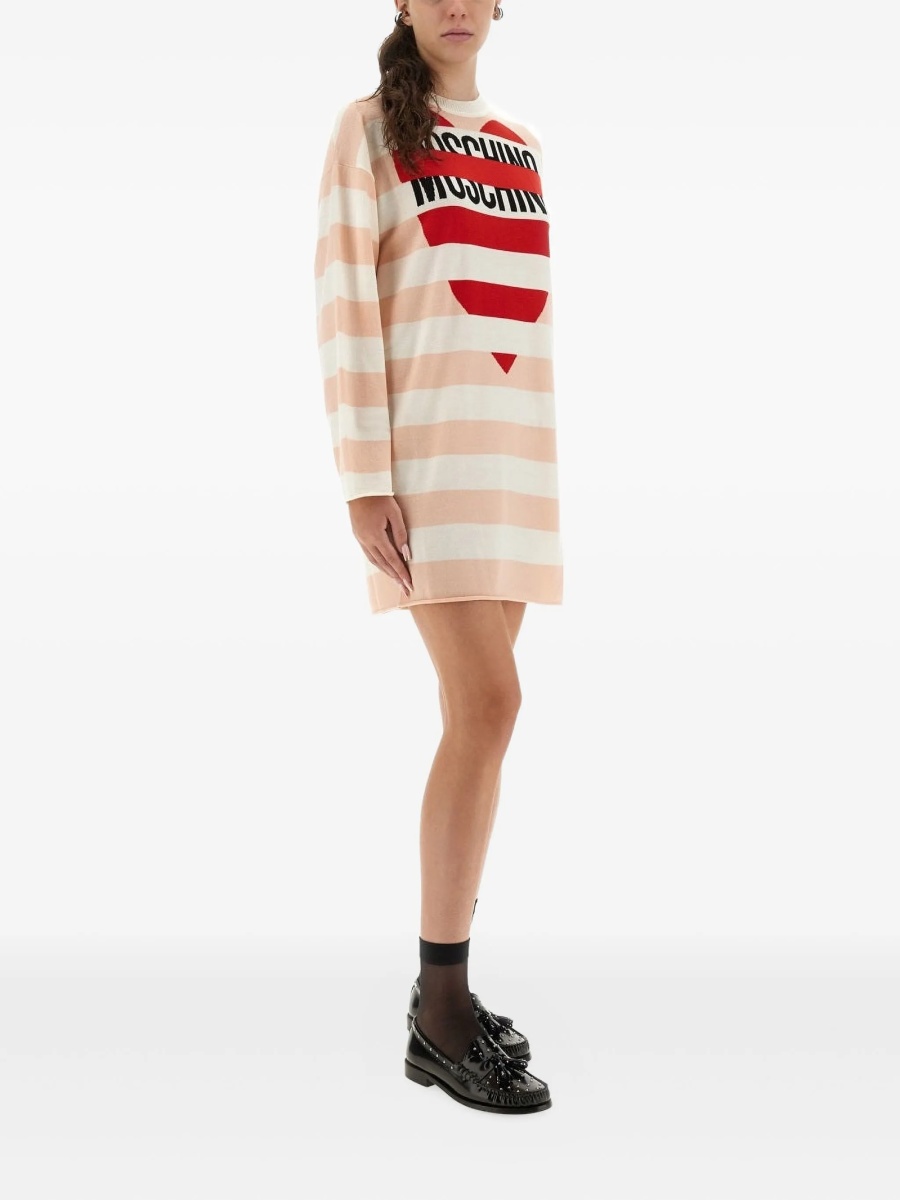 Rochie de zi MOSCHINO JEANS neutra - Img 2