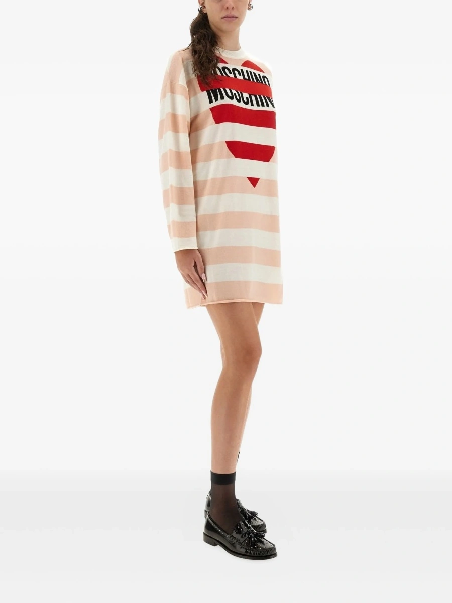 Rochie de zi MOSCHINO JEANS neutra - Img 2
