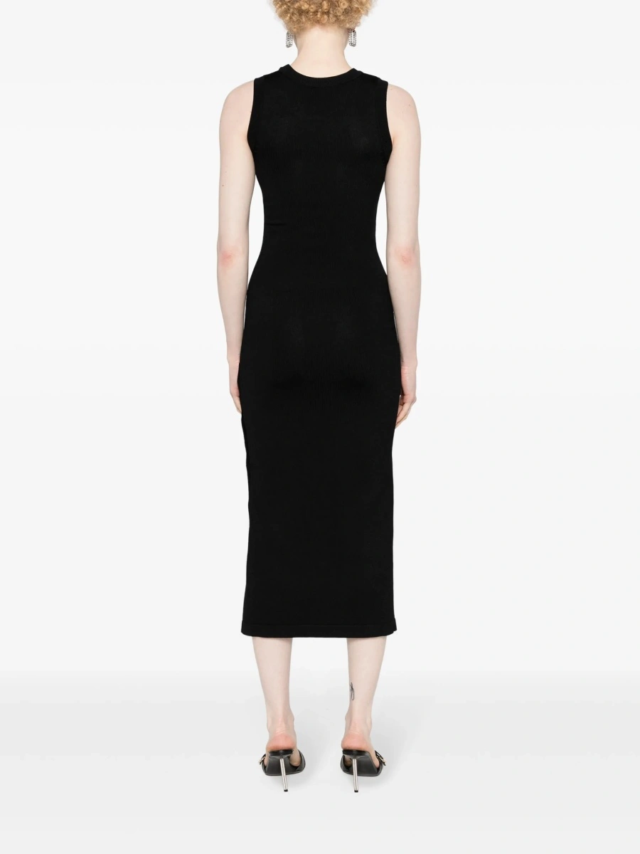 Rochie de zi Moschino neagra - Img 4