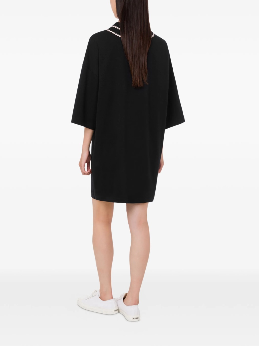Rochie de zi Moschino neagra - Img 3