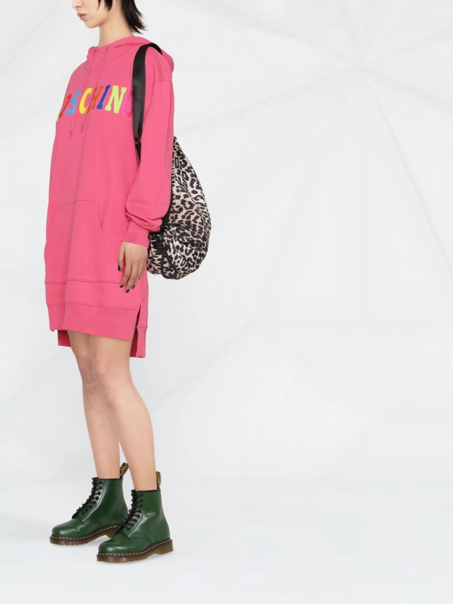 Rochie de zi Moschino roz - Img 2