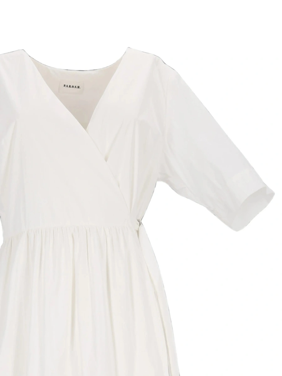 Rochie de zi P.A.R.O.S.H. alba - Img 4