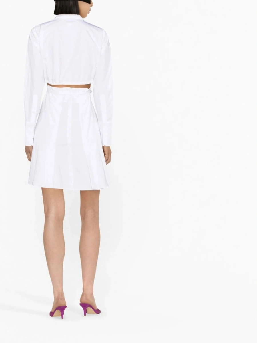 Rochie de zi Patou alba - Img 3