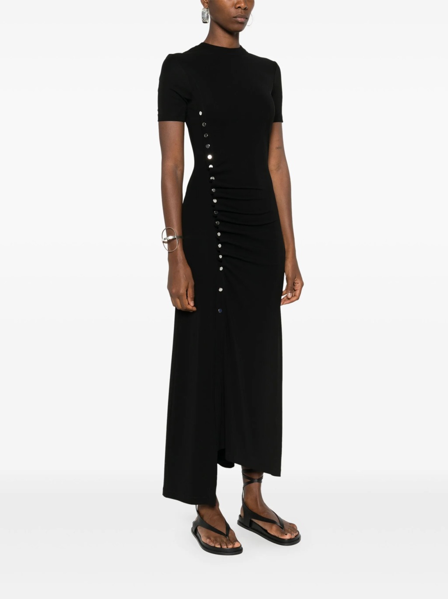 Rochie de zi RABANNE neagra - Img 3