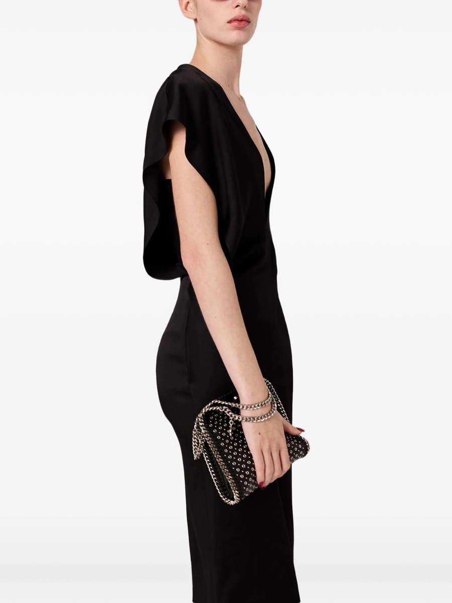 Rochie de zi Stella McCartney neagra - Img 3