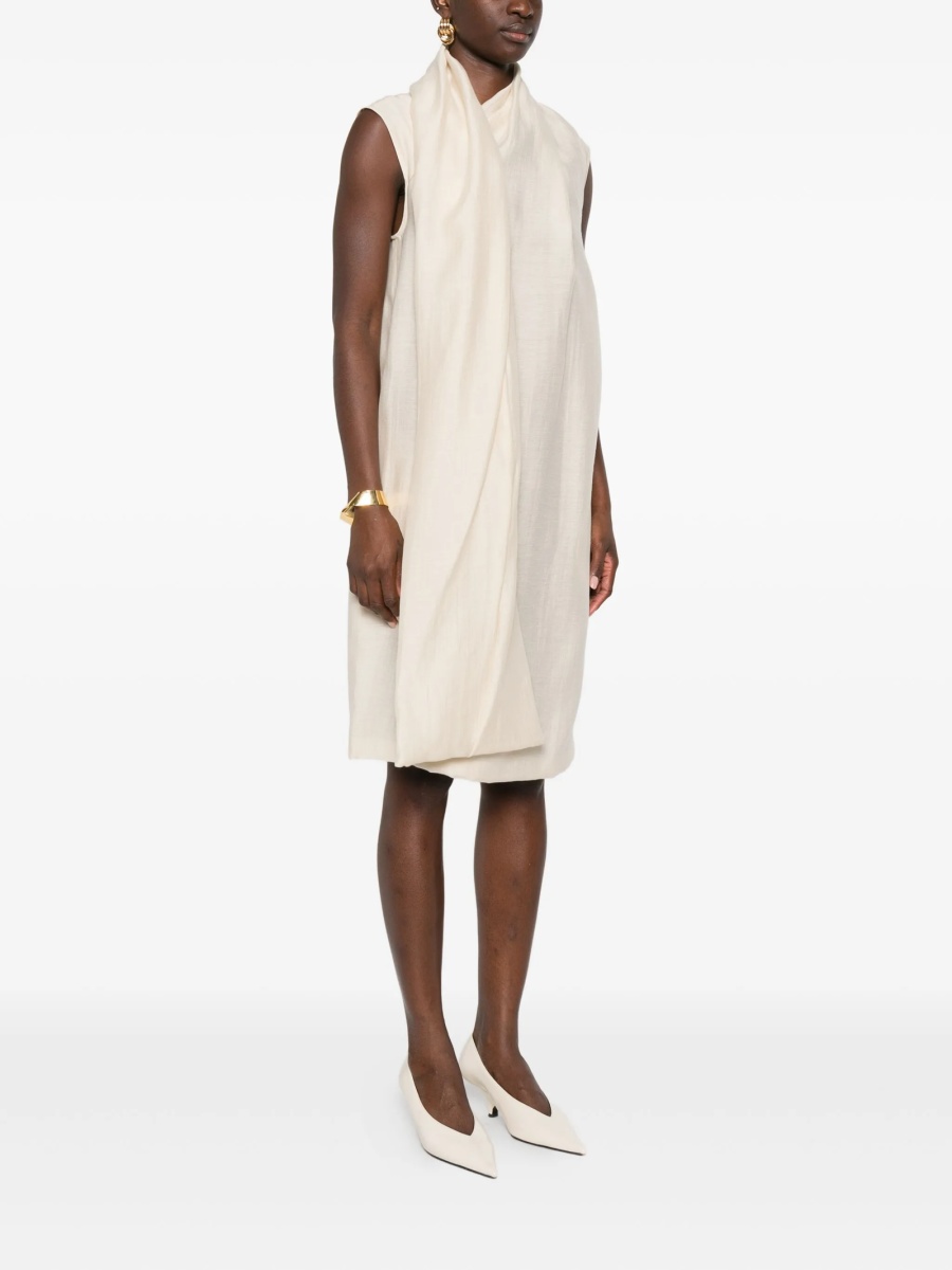 Rochie de zi THEMOIRè neutra - Img 3