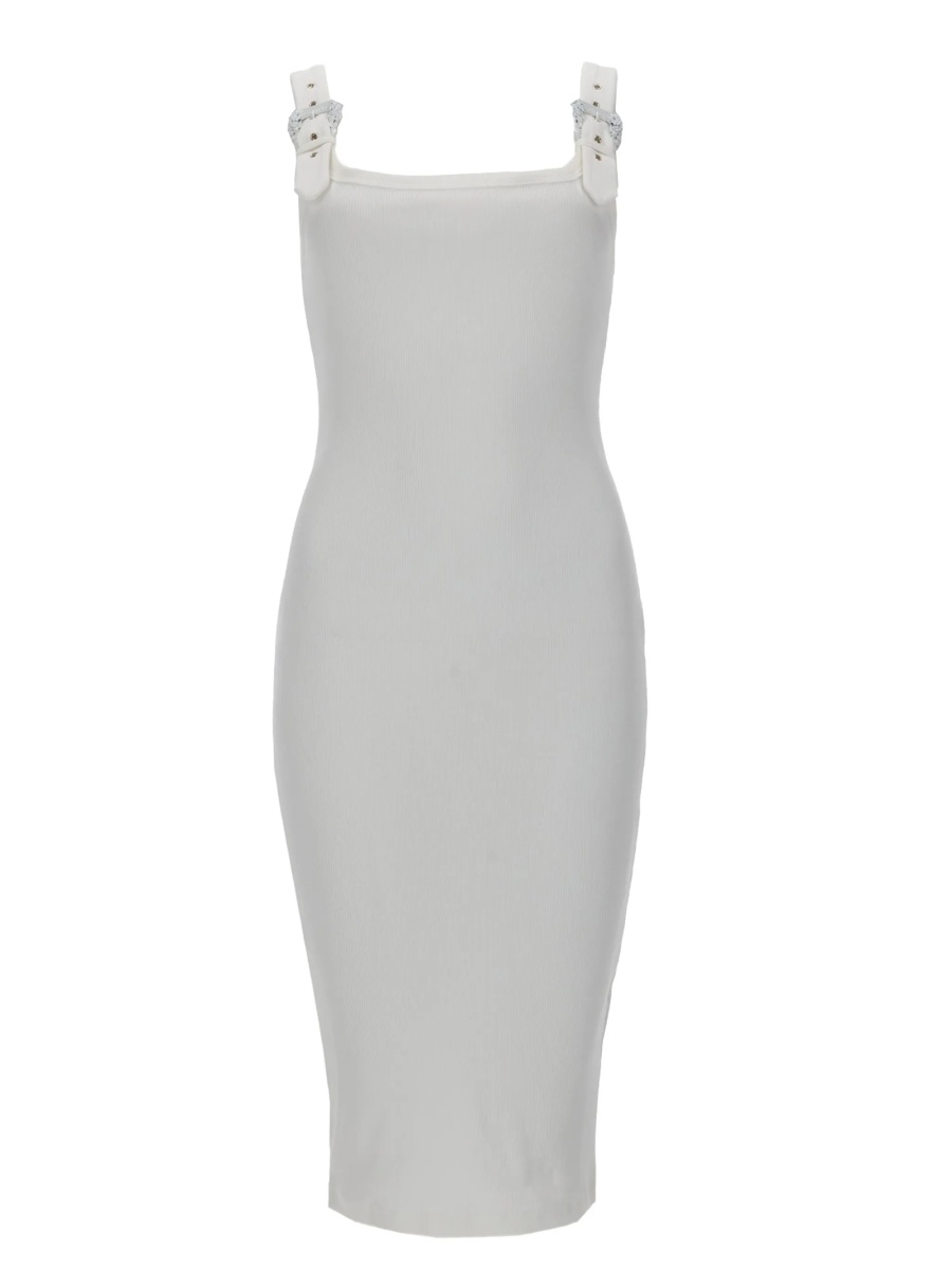 Rochie de zi Versace Jeans Couture alba - Img 2