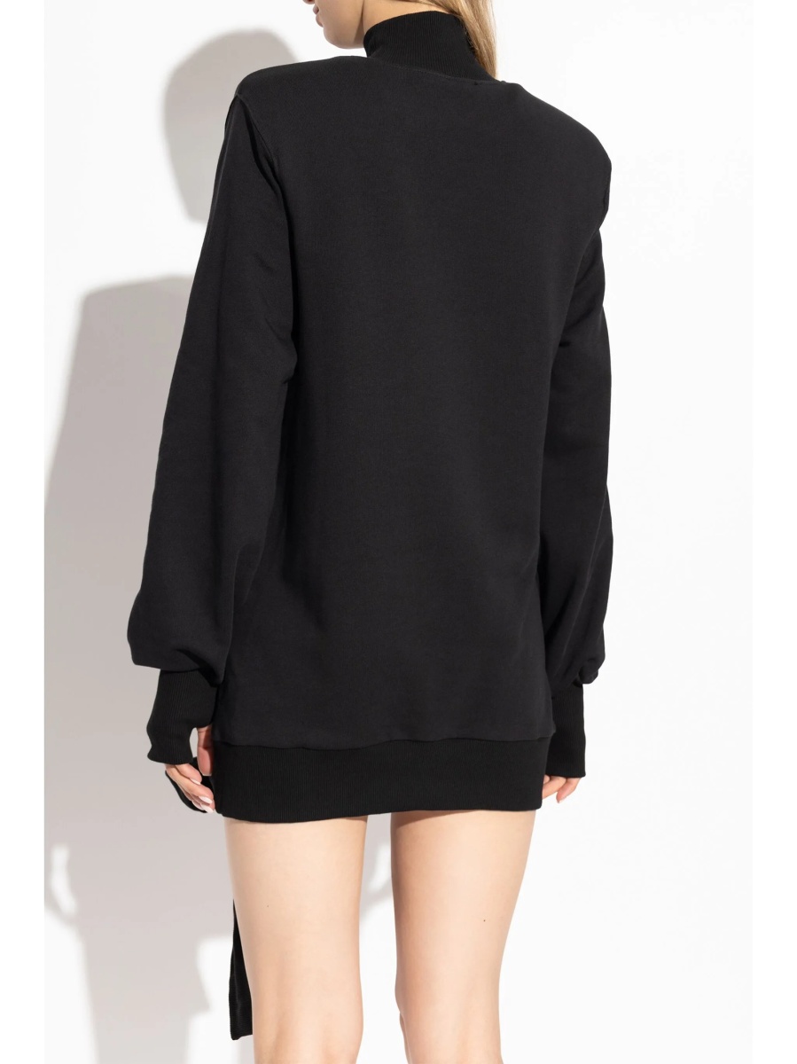 Rochie de zi Versace Jeans Couture neagra - Img 4