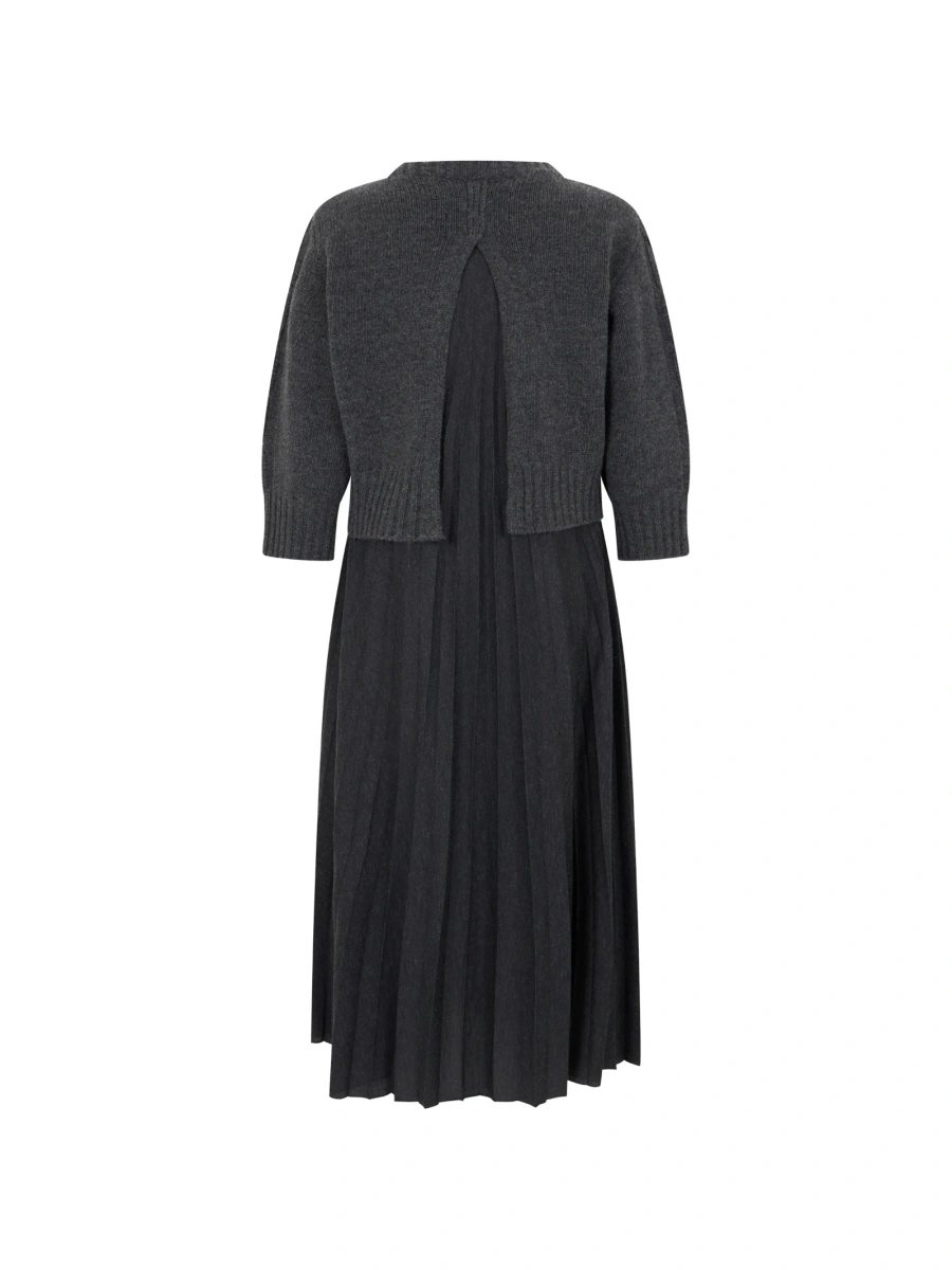 Rochie de zi Weekend MaxMara gri - Img 2