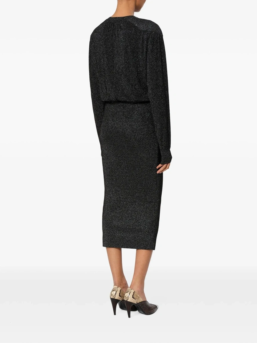 Rochie eleganta Isabel Marant neagra - Img 6