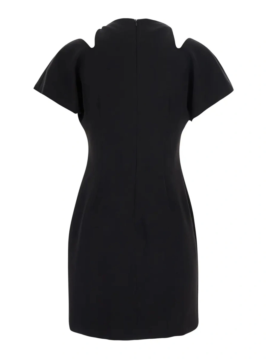 Rochie FEDERICA TOSI neagra din matase - Img 2