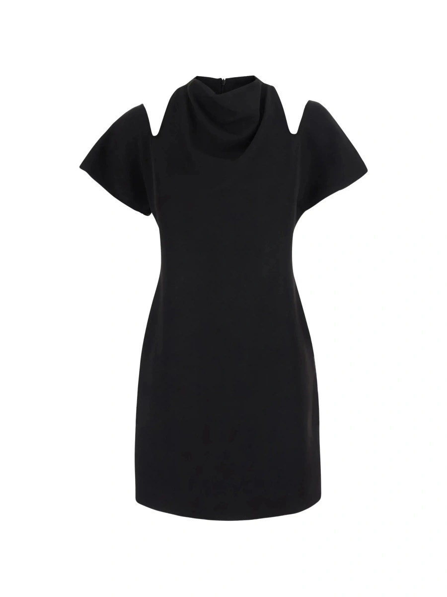 Rochie FEDERICA TOSI neagra din matase - Img 6