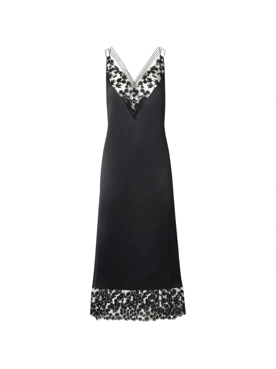 Rochie Fendi neagra din matase - Img 5