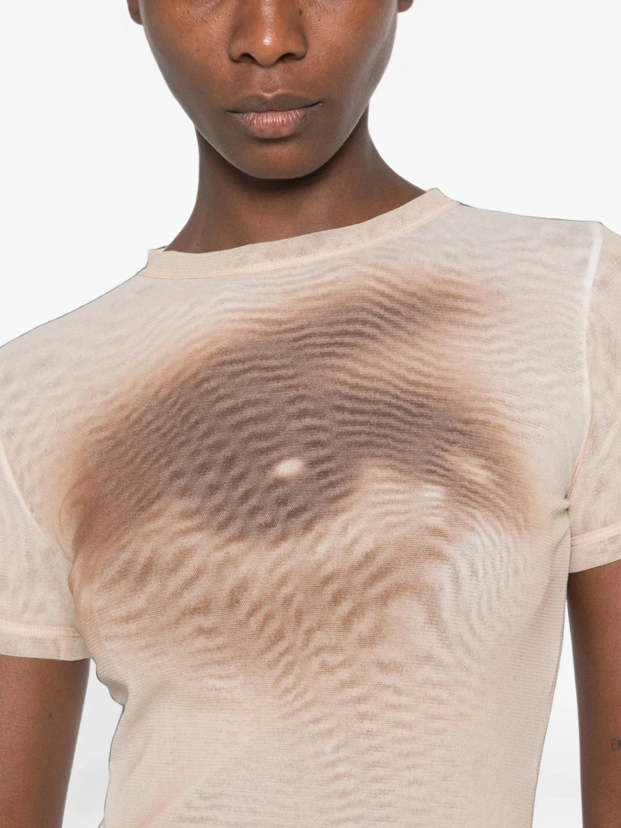 Rochie Jean Paul Gaultier bej - Img 7