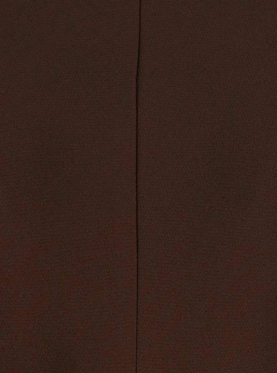 Rochie lunga FEDERICA TOSI maro - Img 3