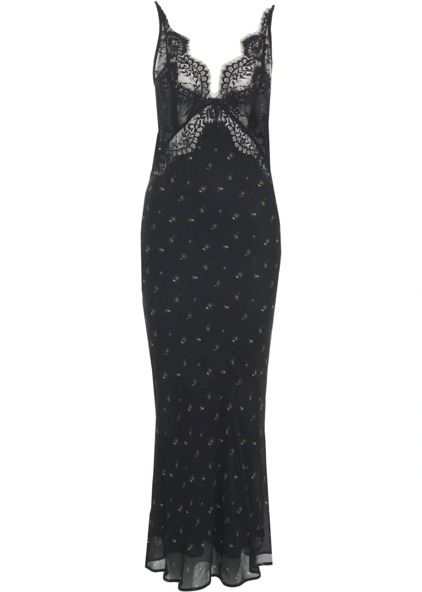 Rochie lunga Herskind neagra - Img 2