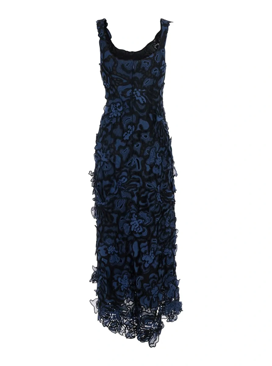 Rochie lunga SIMKHAI multicolora din poliester - Img 2