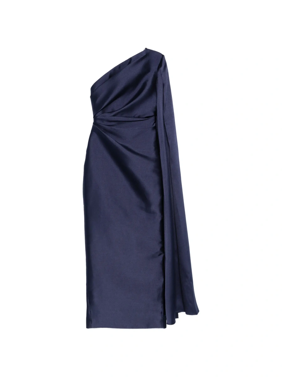 Rochie lunga SOLACE LONDON albastra 'Veya' - Img 8