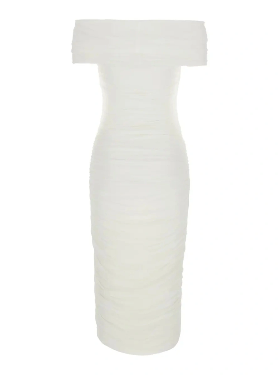 Rochie NORMA KAMALI alba - Img 2