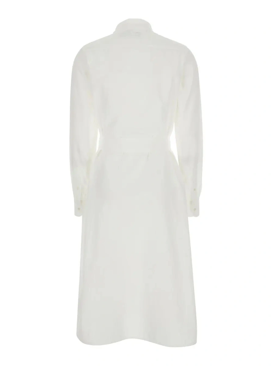 Rochie Ralph Lauren alba din bumbac - Img 2
