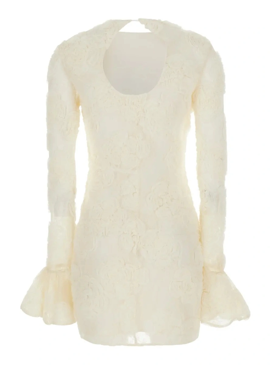Rochie ROTATE Birger Christensen alba - Img 2
