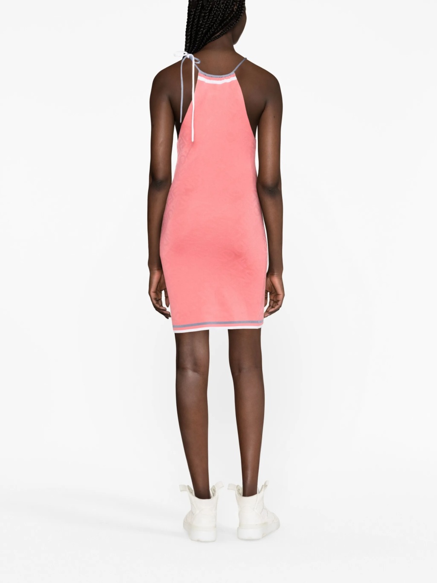 Rochie tricotata Fendi roz - Img 3