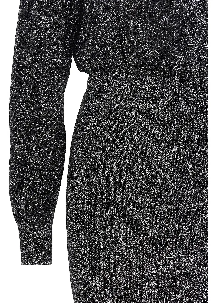 Rochii 'Aliza' lurex midi dress - Img 4