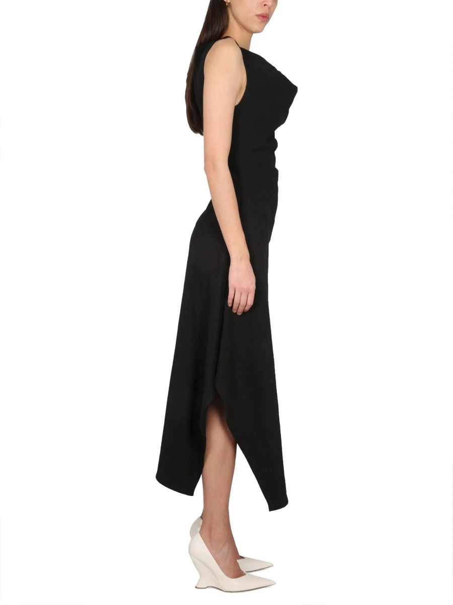 Rochii Asymmetrical Midi Dress - Img 2