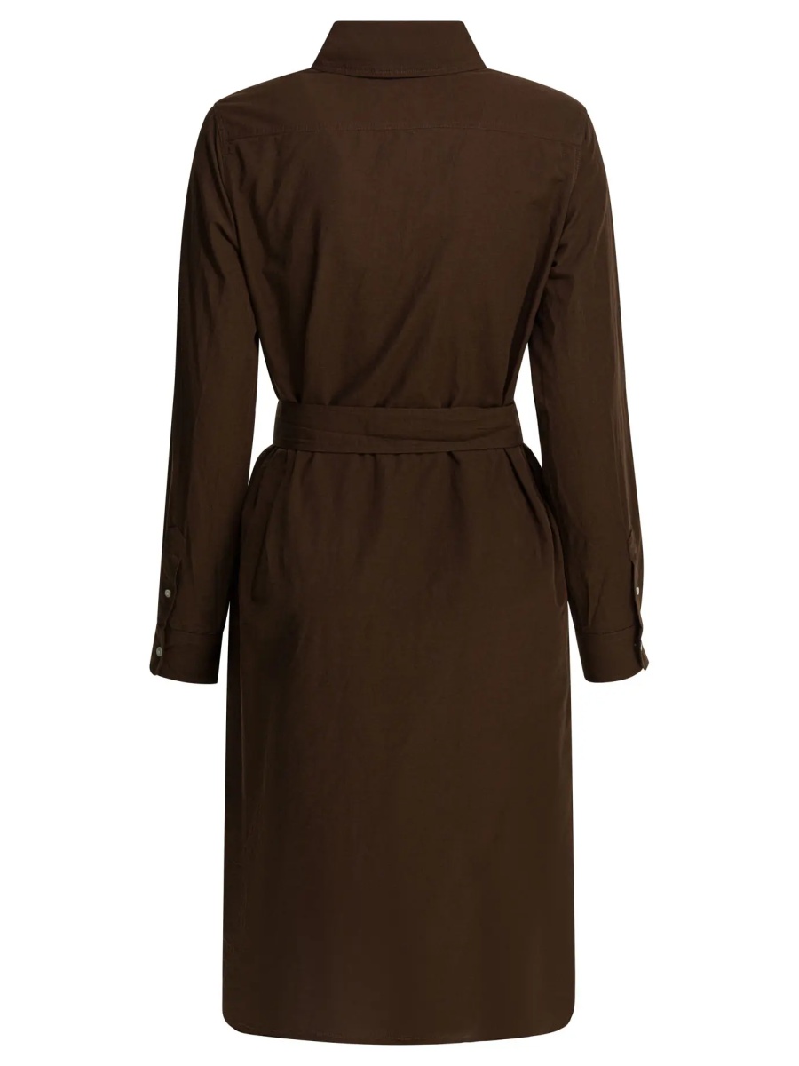 Rochii Cotton and linen midi dress - Img 2