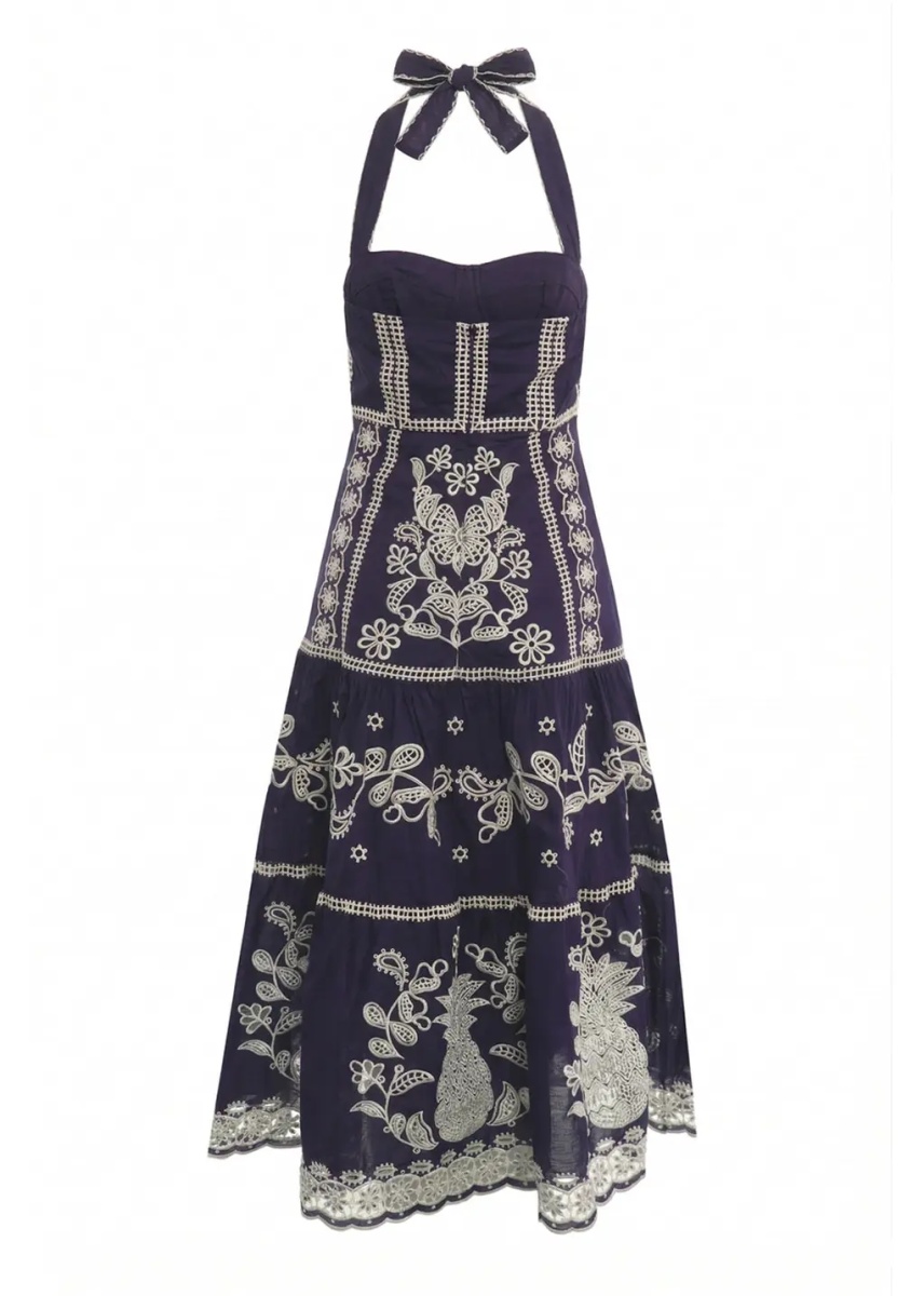 Rochii Cotton midi dress - Img 3