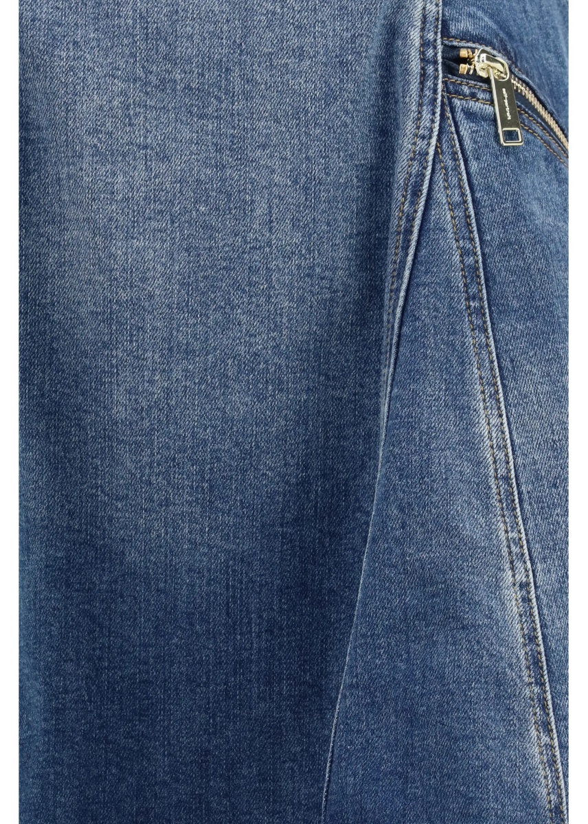 Rochii Denim flared mini Dress - Img 3
