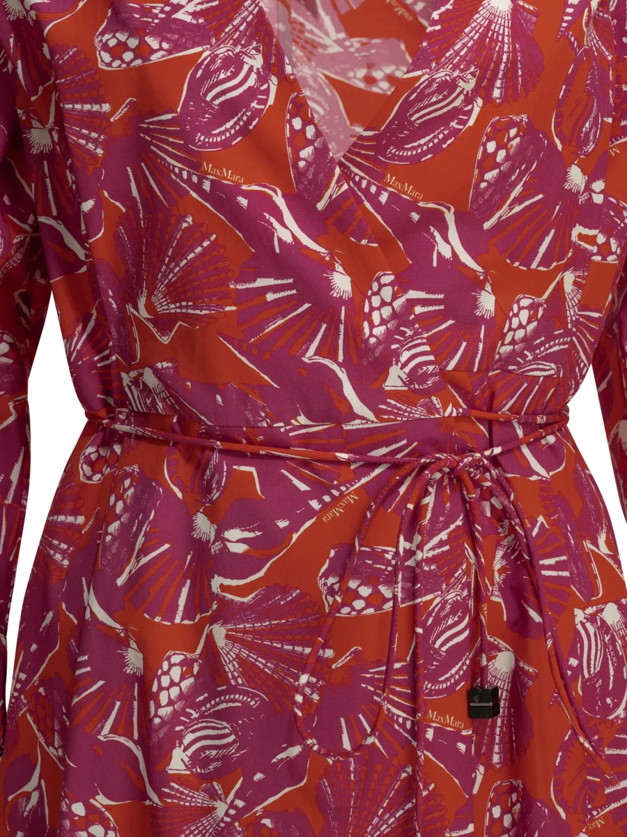 Rochii Floral A-line midi dress - Img 3