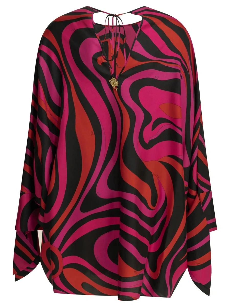 Rochii "Marmo" Short caftan dress - Img 2