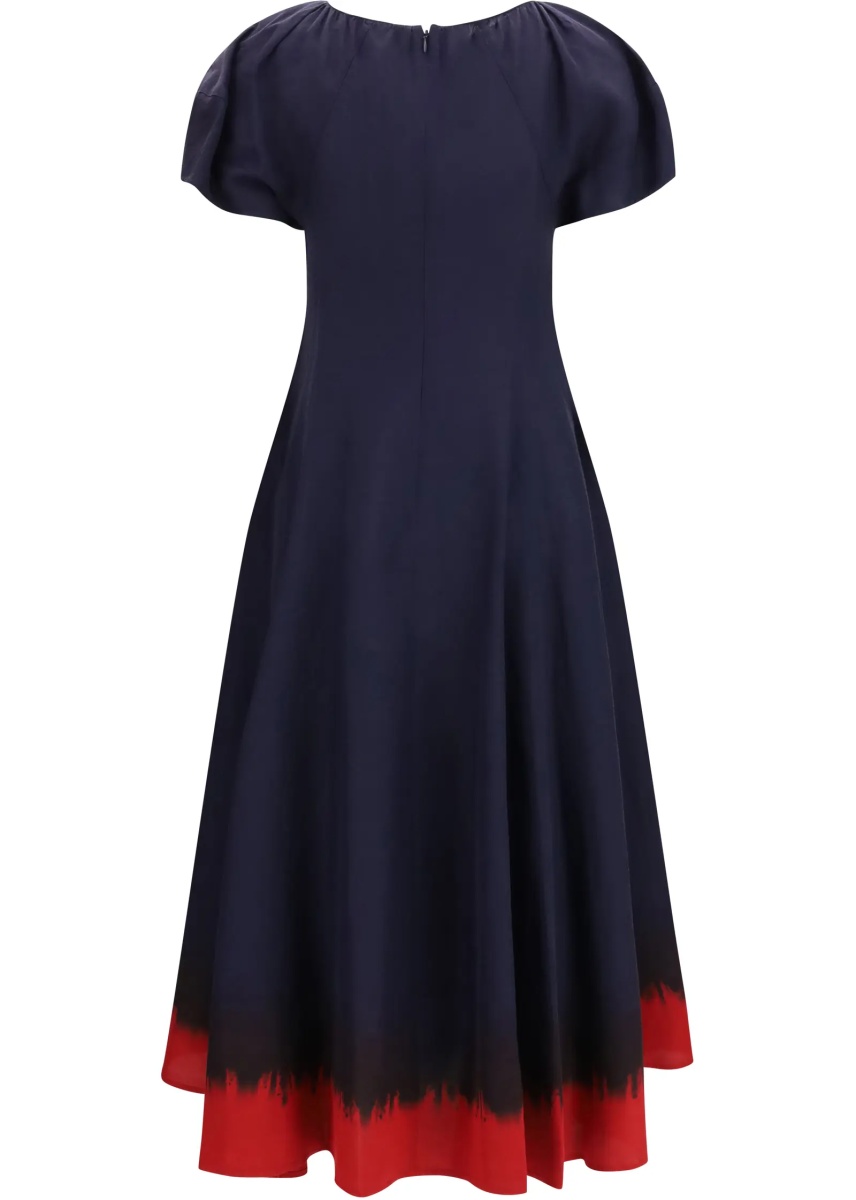 Rochii Midi Dress with balloon sleeves - Img 2