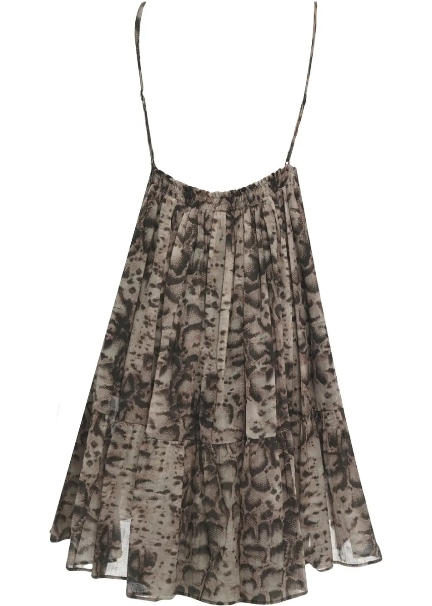 Rochii Mini dress wiht phyton print 'Adrano' - Img 3