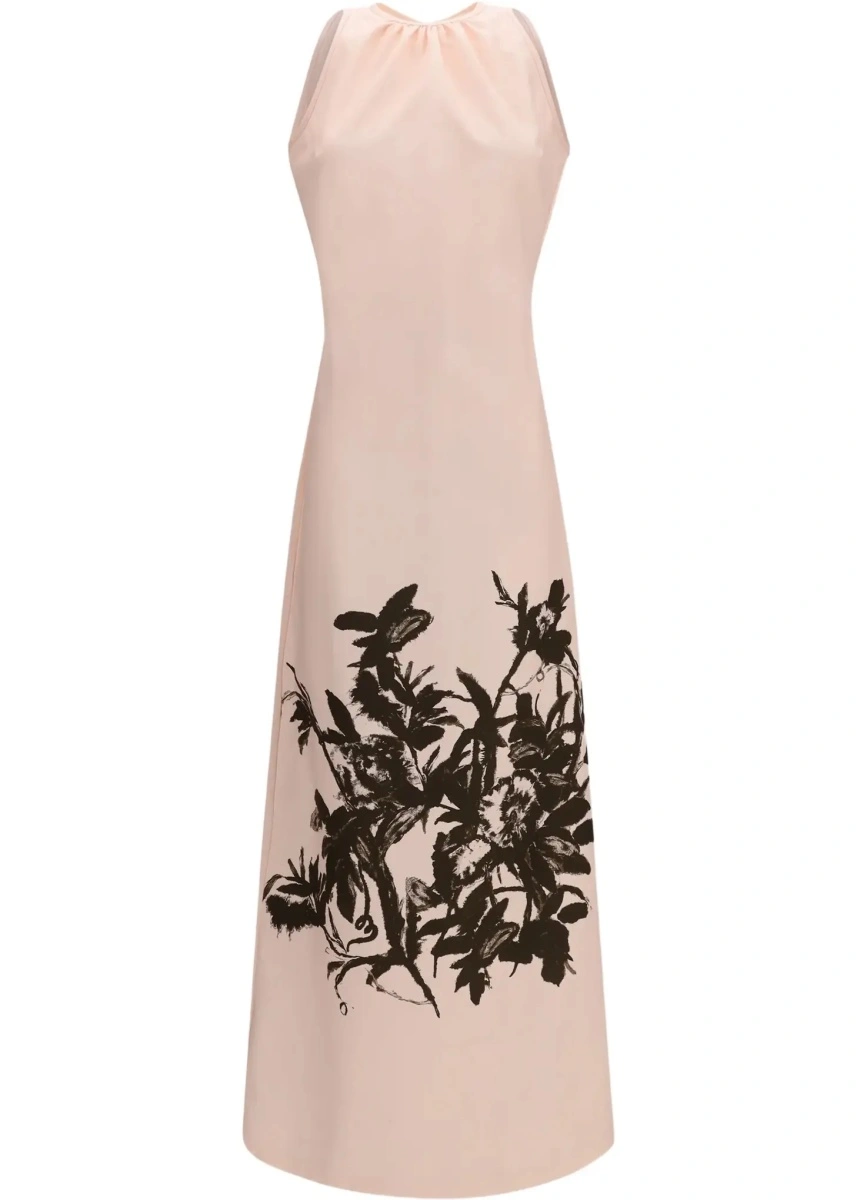 Rochii Petunia long Dress in cotton and viscose duchesse - Img 6