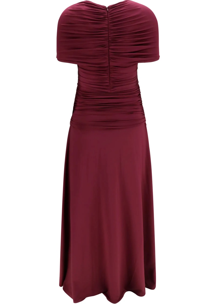 Rochii Ruched midi Dress in jersey - Img 2