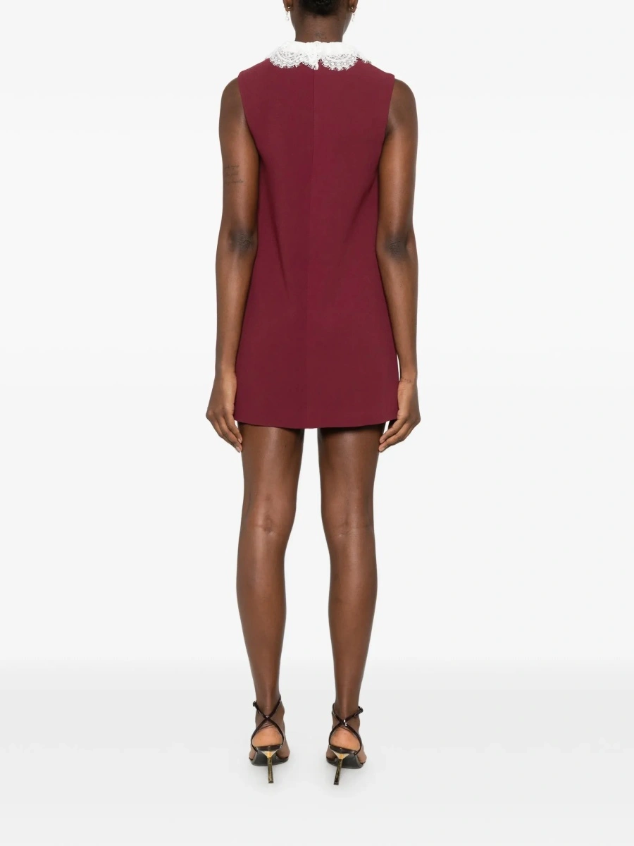Rochii Short dress with lace detail - Img 7
