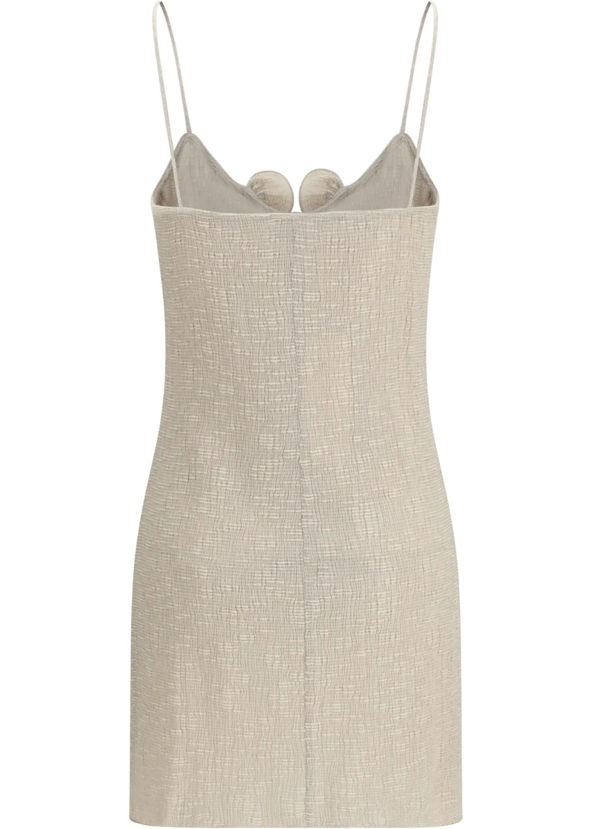 Rochii Sleeveless crêpe beach mini Dress - Img 2