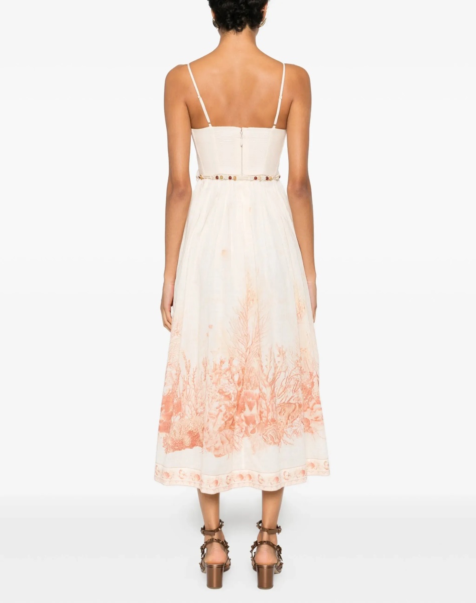 Rochii Wanderlust Corset Midi Dress - Img 4