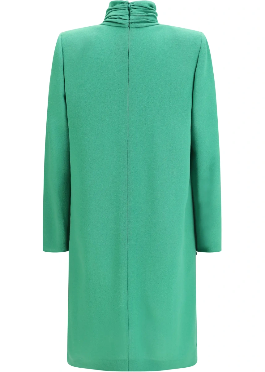 Rochii Wool Dress with knotted neck - Img 2