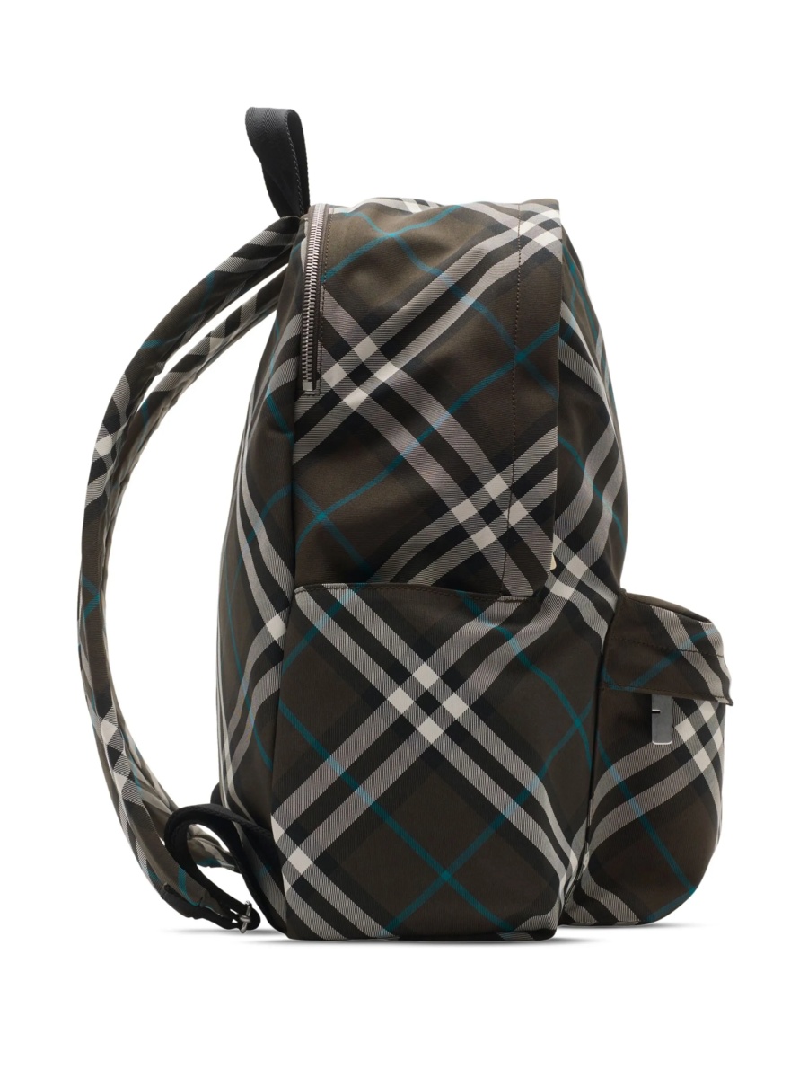 Rucsac Blauer vintage check verde din polyester si poliuretan - Img 4
